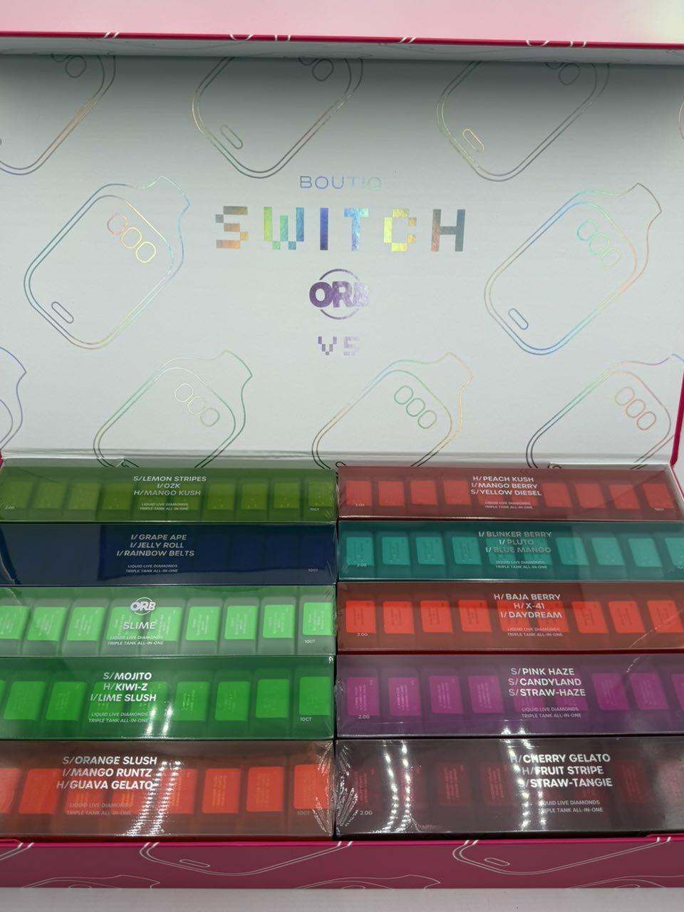 boutiq switch, boutiq switch Orb, boutiq switch v4, boutiq switch v5, boutiq switch 2g, boutiq switch disposable