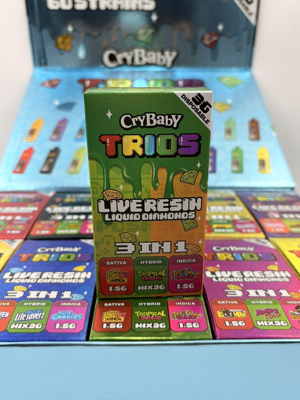 Crybaby 3g uk, crybaby 3g vape, crybaby trios 3 in 1, Crybaby 3g disposable, Crybaby disposable 3g, Crybaby disposable vape